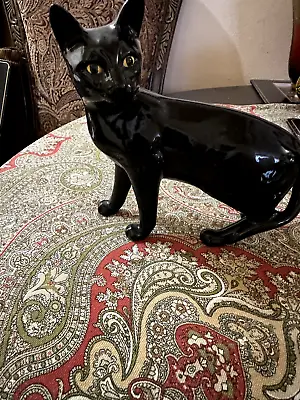 Buy Vintage BESWICK  England Black Cat  (Royal Doulton) • 142.08£