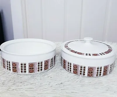 Buy Staffordshire Ironstone Double Casserole Dish 3-6 Alfred Clough Made In England • 17.64£