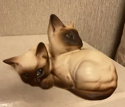 Buy Rare Vintage Beswick Siamese Kittens. In Unglazed. Finish A1 Condition  • 8.50£