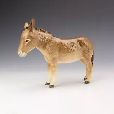 Buy Vintage Beswick Pottery - Hand Painted Donkey Figure • 14.99£