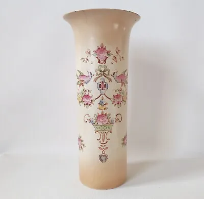 Buy Antique Crown Devon Fielding Eva 9  Vase, English Ironstone C. 1917-1930 • 15£