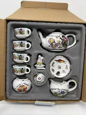 Buy Alice In Wonderland By Paul Cardew England Miniature Tea Set X 13   • 142.31£