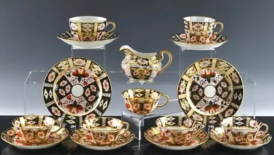 Buy Fine Estate Lot Aynsley Imari Pattern Tea Cups & Saucers Trios Plates Cream Jug • 6.83£