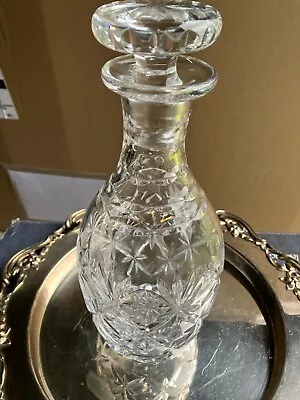 Buy Vintage Edinburgh Crystal Star Of Edinburgh Decanter Bottle • 12£