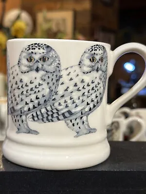 Buy EMMA BRIDGEWATER SNOWY OWL Half Pint Mug BN • 45£