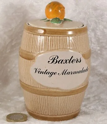 Buy Govancroft Glasgow Baxters Vintage Maramalade Preserve Pot 4 Inches Tall Retro • 7.50£