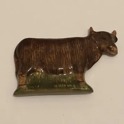 Buy Highland Cow Dark Version - Quail Ceramics - Fridge Magnet • 3.50£