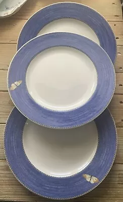 Buy 3 Wedgwood Queensware Sarah's Garden Dinner Plates 10.6 Inches • 34£