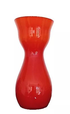 Buy Orange Cased Glass Vase • 18£