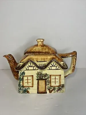 Buy Keele St. Paramount Pottery Thatched Roof Cottage Teapot Made In England House • 9.60£