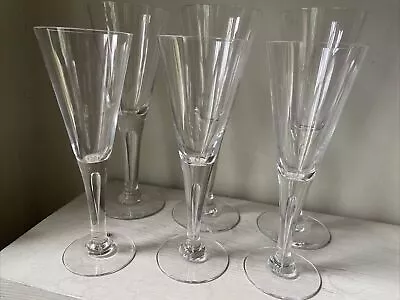 Buy 6 Dartington Crystal Glasses 3 Large 3 Small • 24.99£