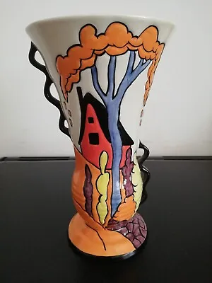 Buy Lorna Bailey Old Ellgreave Pottery Chetwynd Vase Excellent Condition  • 200£