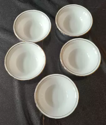 Buy Duchess Ascot Double Gold Band - 5 X Cereal Bowls D: 16cm • 9.99£