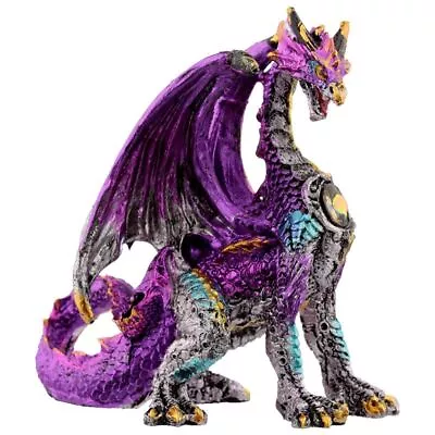 Buy Small Crystal Shield Dragon Resin Decorative Ornament 8 Cm High Fantasy Magic • 10.20£