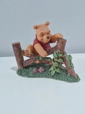 Buy Simply Pooh Small Steps Make Grand Adventures Ornament Figurine Unboxed • 7.95£
