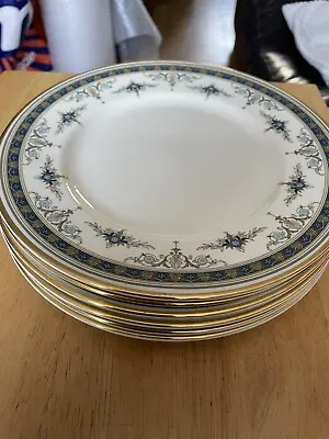 Buy Minton Grassmere Pattern 6 Luncheon/ Medium Dinner Plates 23cm 1st Quality • 39.99£
