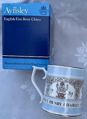 Buy Aynsley Prince Henry Of Wales Born 15th September 1984 Commemerative China Mug. • 3.99£