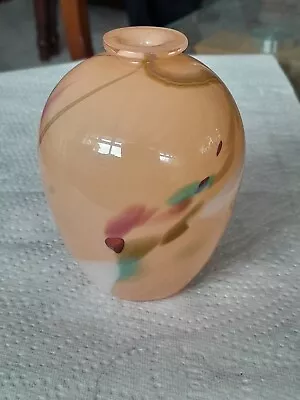 Buy William Walker Art Glass Vase Signed  4 Inches High • 15£