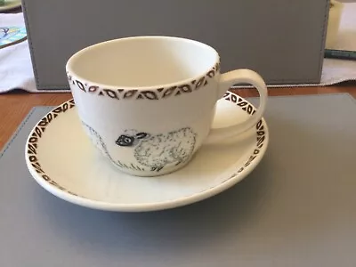 Buy Price Kensington Potteries Classics Sheep Cup And Saucer. Hand Painted • 5£