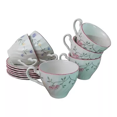 Buy Summer Chintz Cup & Saucer Set Johnson Brothers 1980s Vintage Pottery 200ml • 17.95£