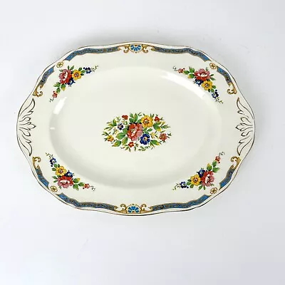 Buy Alfred Meakin Platter Plate Floral Beauly Portree Small 11 X 8  Afternoon Tea  • 19.99£