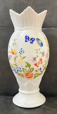 Buy Aynsley Fine Bone China Cottage Garden Vase New With Label • 7.50£