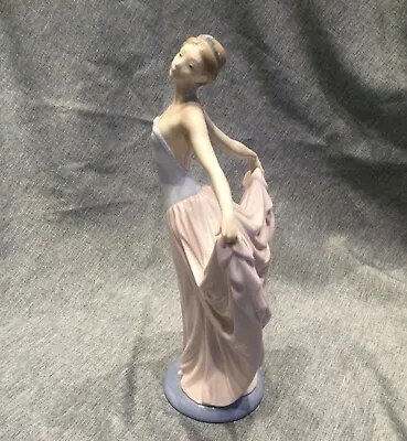 Buy Lladro Daisa 1979 Dancing Ballerina Figurine Woman Dancer Pink Vintage 32cm 12” • 45£