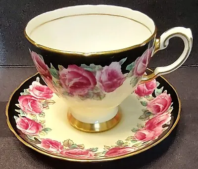 Buy Tuscan English Bone China Cup/Saucer Tuscan Rose Pattern Excellent Condition • 18.73£