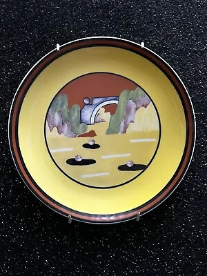 Buy Wedgwood Distinctly Different Clarice Cliff's Applique Avignon Decorative Plate • 13£