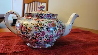 Buy Lord Nelson Ware Chintz Marina Vintage Teapot **No Chips** • 142.90£