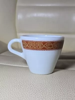 Buy Pyrex Tableware By Corning Milk Glass Vintage Cup Bronze Pattern 721-11 • 21.78£