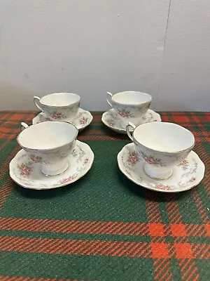 Buy Royal Kent 8 Pieces Tea  Cup Saucer Staffordshire Fine Bone China Floral • 12£