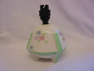 Buy Vintage Art Deco Hand Painted Pottery Table Lamp Base 1920s 1930s • 39.99£
