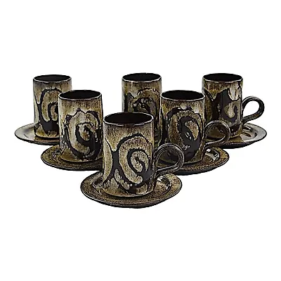 Buy Woburn Pottery, 6 X Cups And Saucers • 30£