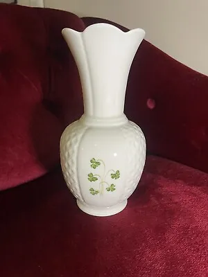 Buy Donegal Parian China Shamrock Vase Vintage Irish Ireland Pottery • 12.99£
