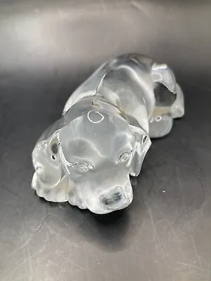 Buy Princess House Lead Crystal PETS Series Dog Paperweight Figurine • 5.69£