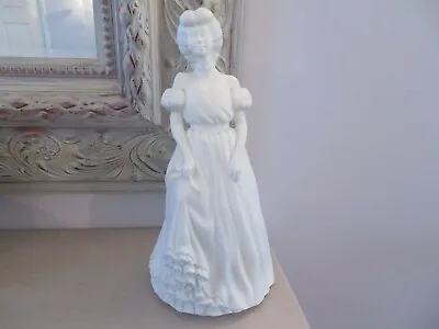 Buy *rare* Royal Worcester Parian Ware Evening Lady Figure  - 11 Inch *excellent* • 10£