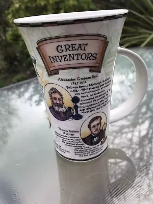 Buy Design By Jane Goodwin Dunoon Pottery Made Scotland Great Inventors Mug Stonewar • 13.99£
