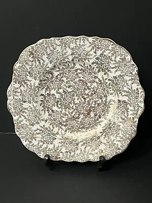 Buy Royal Vale Bone China  Side Plate Gold Floral Filigree England Vintage • 8.95£