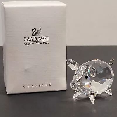 Buy RARE Swarovski Crystal PIG WIRE TAIL Boxed Retired • 39.99£
