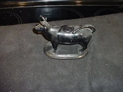 Buy Antique Cow Pitcher-on Stand With Original Lid-Stafforshire? • 142.25£