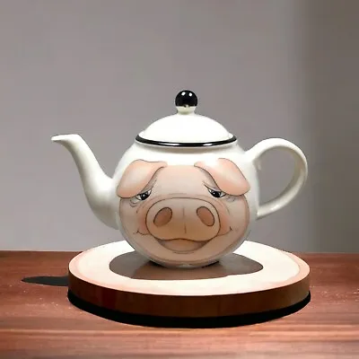 Buy Arthur Wood Pig Tea Service For 2 Pot Sugar Bowl Milk Jug 2 Mugs Ceramic  • 25£