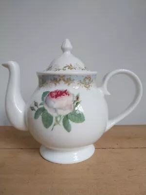 Buy Roy Kirkham 2012 Fine Bone China Vintage Rose Tea Pot • 32£