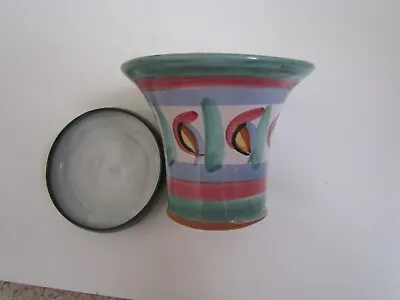 Buy Rare Vintage Tintagel Pottery Dragon Eye Flower Pot And Dish • 19£