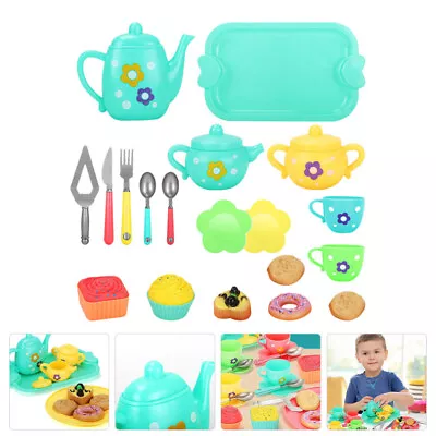 Buy Kids' Toy Miniature Tea Set With Cute Teapot And Cups For Imaginative Play • 11.65£