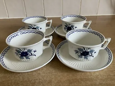 Buy Adams Baltic English Ironside - 4 Cups And Saucers • 12£