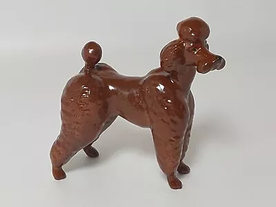 Buy Beswick Chocolate Gloss Poodle Model No.1386 A/F • 39.99£