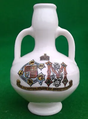 Buy W. H. Goss “george V” Crested China Miniature Ancient Vase • 3.99£