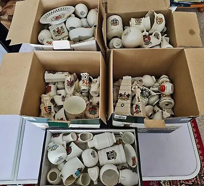 Buy Massive Collection/Job Lot Crested Ware - W H Goss, Arcadian Etc. • 10£