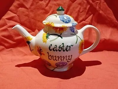 Buy Emma Bridgewater Dandelion & Bee Easter Bunny Personalised 2 Mug Teapot New • 40£